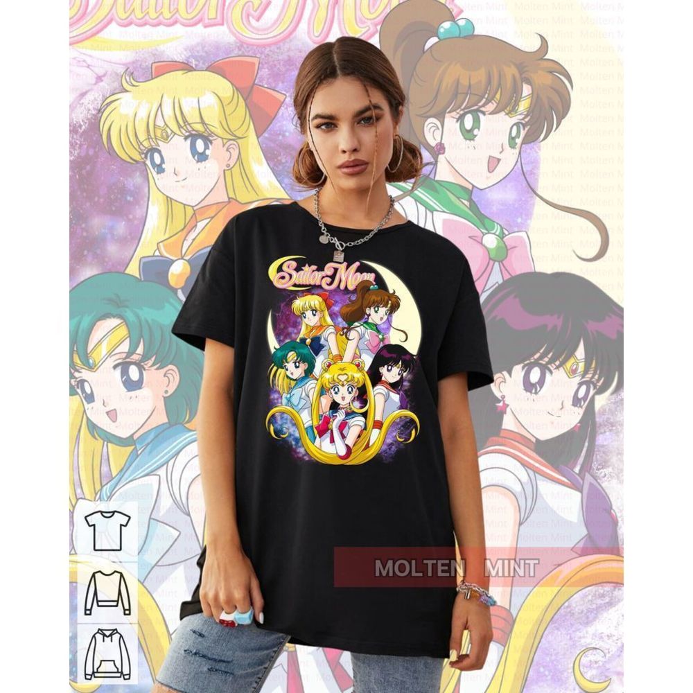 Sailor Moon Tshirt Sailor Moon Retro Tshirt Sailor Moon